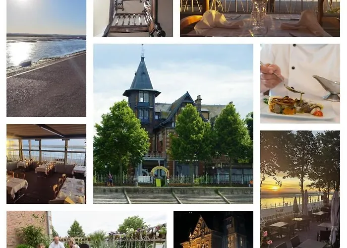 Hotel Logis Hotel- Restaurant Le Relais Guillaume De Normandy-parking Gratuit-bornes Electriques-vue Baie Terrasse-calme Saint-Valery-sur-Somme